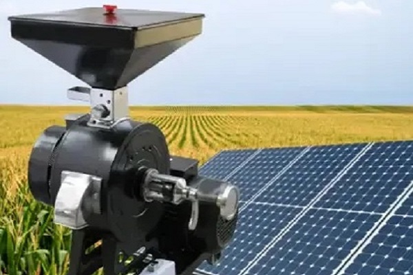 Solar Powered Atta Chakki for Villages